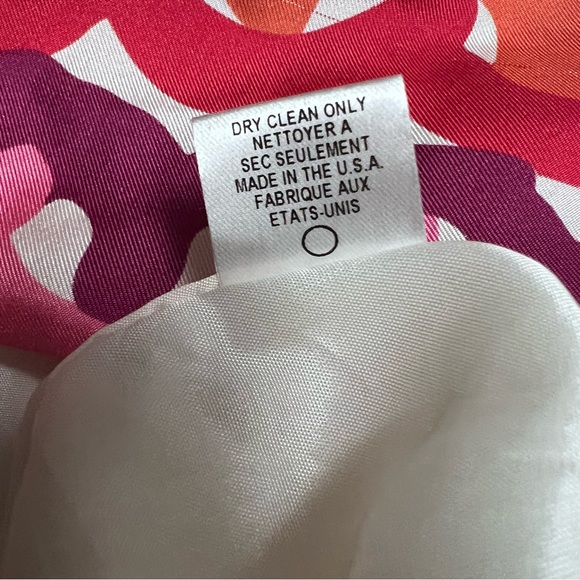 Original Milly Of New York Silk Dress size 4 Peekaboo Details High Neck Lined ZZ - Picture 11 of 13